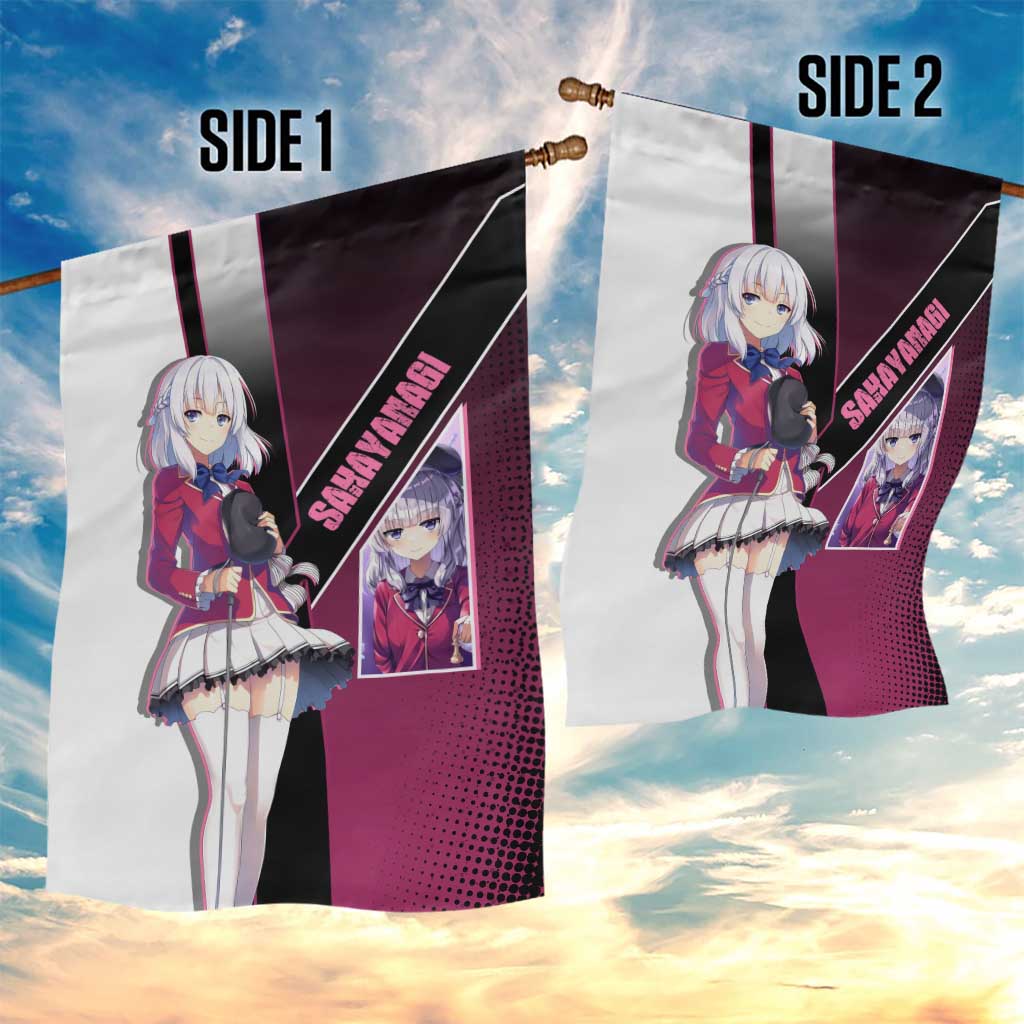 Arisu Sakayanagi Garden Flag Refined High-Class Anime Style