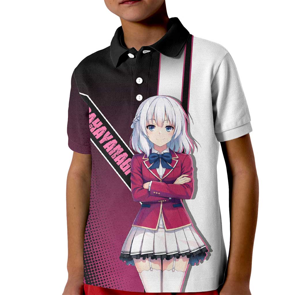 Arisu Sakayanagi Kid Polo Shirt Refined High-Class Anime Style