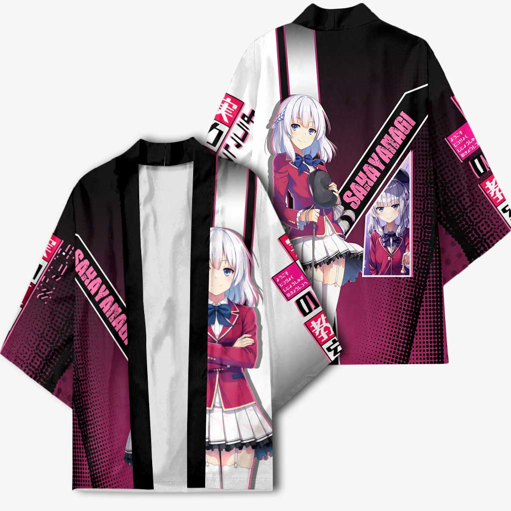 Arisu Sakayanagi Kimono Refined High-Class Anime Style