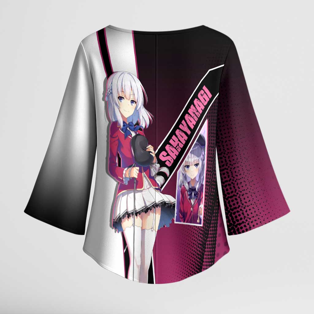 Arisu Sakayanagi Kimono Sleeve Blouse Refined High-Class Anime Style