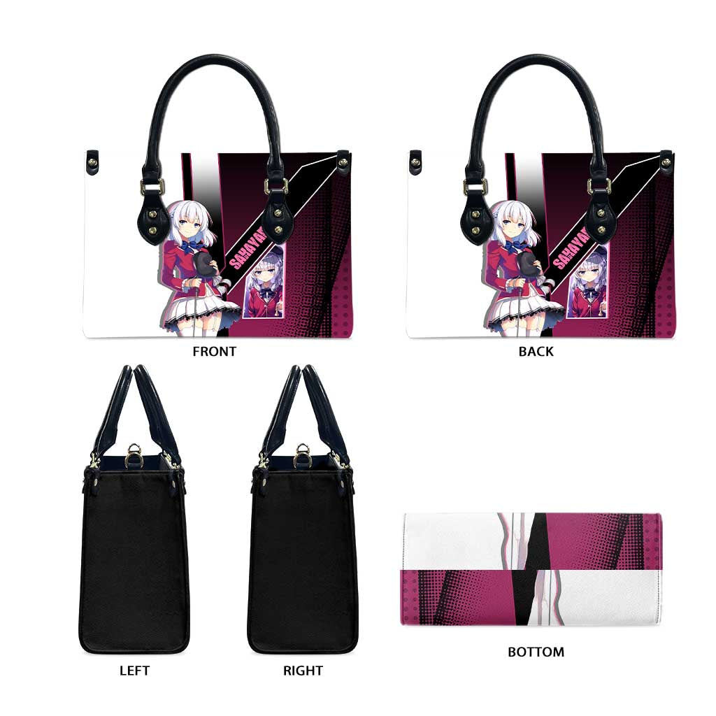 Arisu Sakayanagi Leather Bag Refined High-Class Anime Style