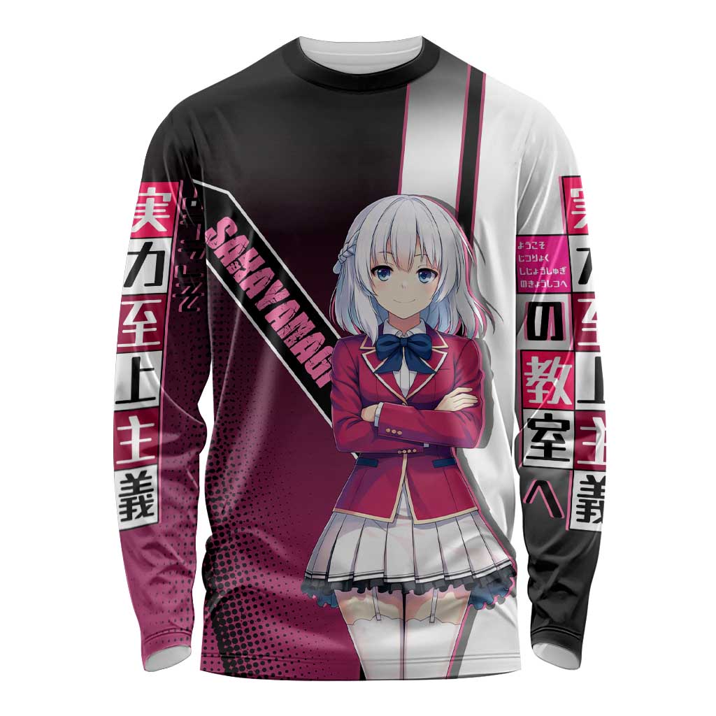 Arisu Sakayanagi Long Sleeve Shirt Refined High-Class Anime Style