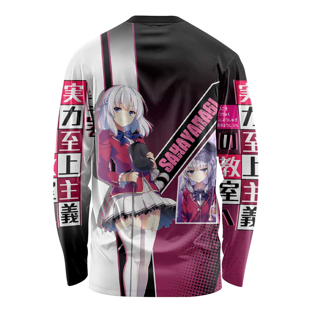 Arisu Sakayanagi Long Sleeve Shirt Refined High-Class Anime Style