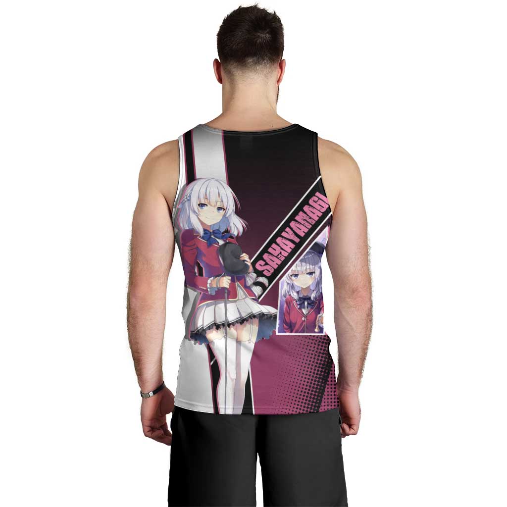 Arisu Sakayanagi Men Tank Top Refined High-Class Anime Style