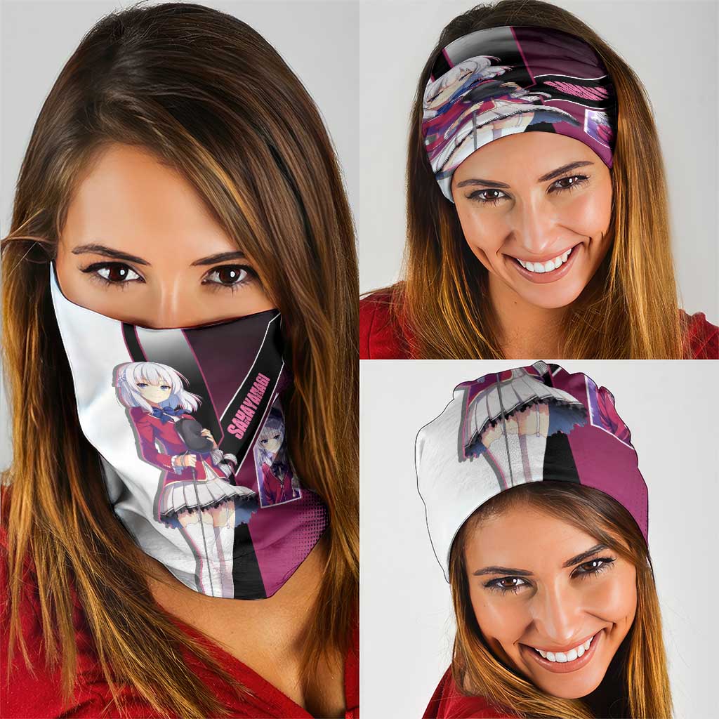 Arisu Sakayanagi Neck Gaiter Refined High-Class Anime Style