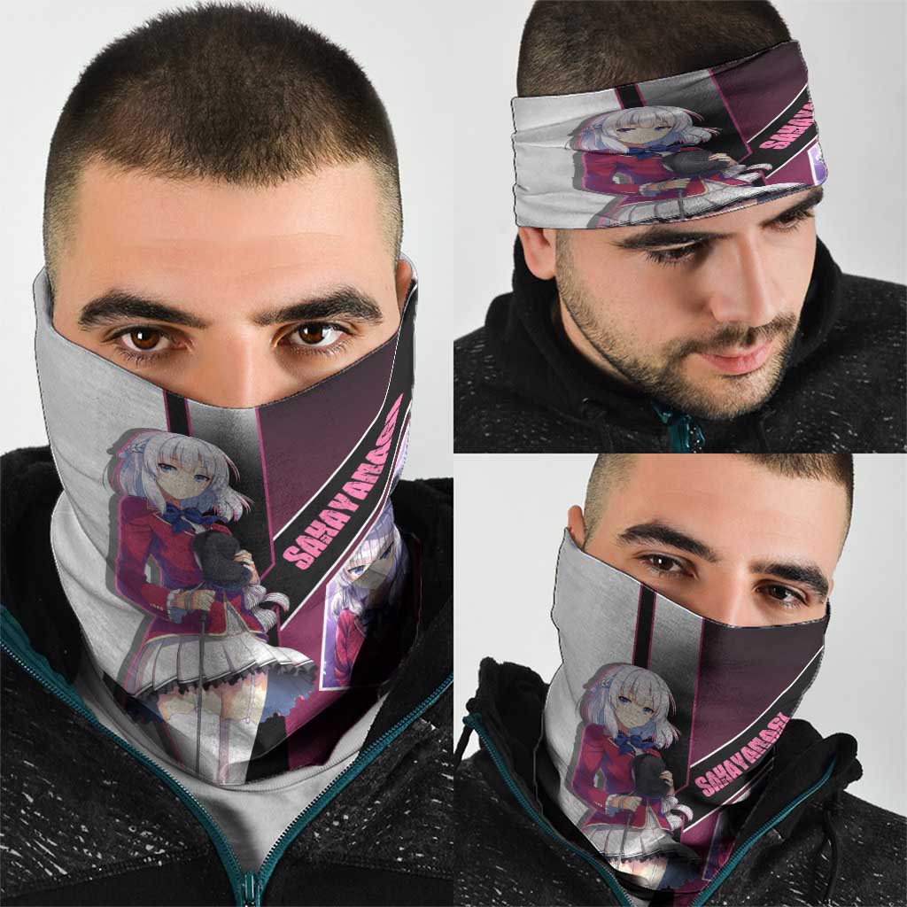 Arisu Sakayanagi Neck Gaiter Refined High-Class Anime Style