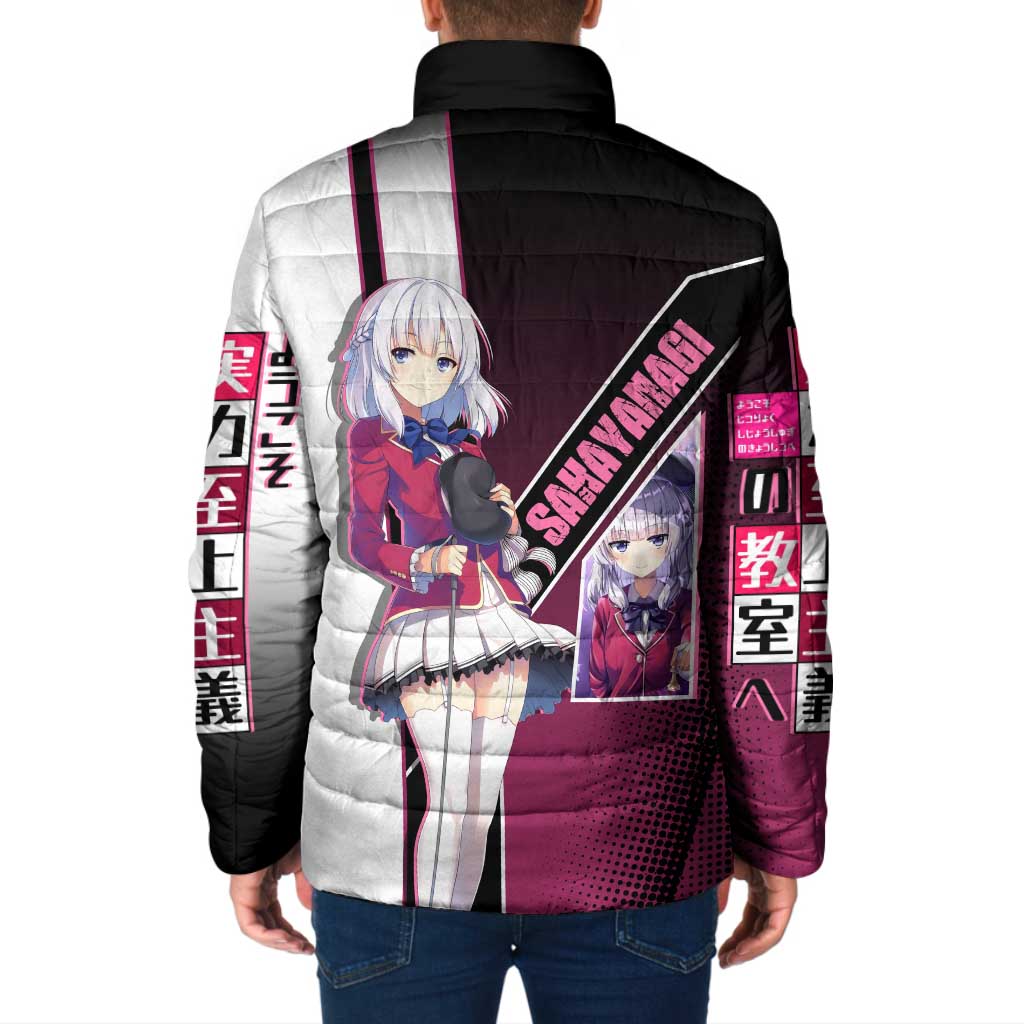 Arisu Sakayanagi Padded Jacket Refined High-Class Anime Style