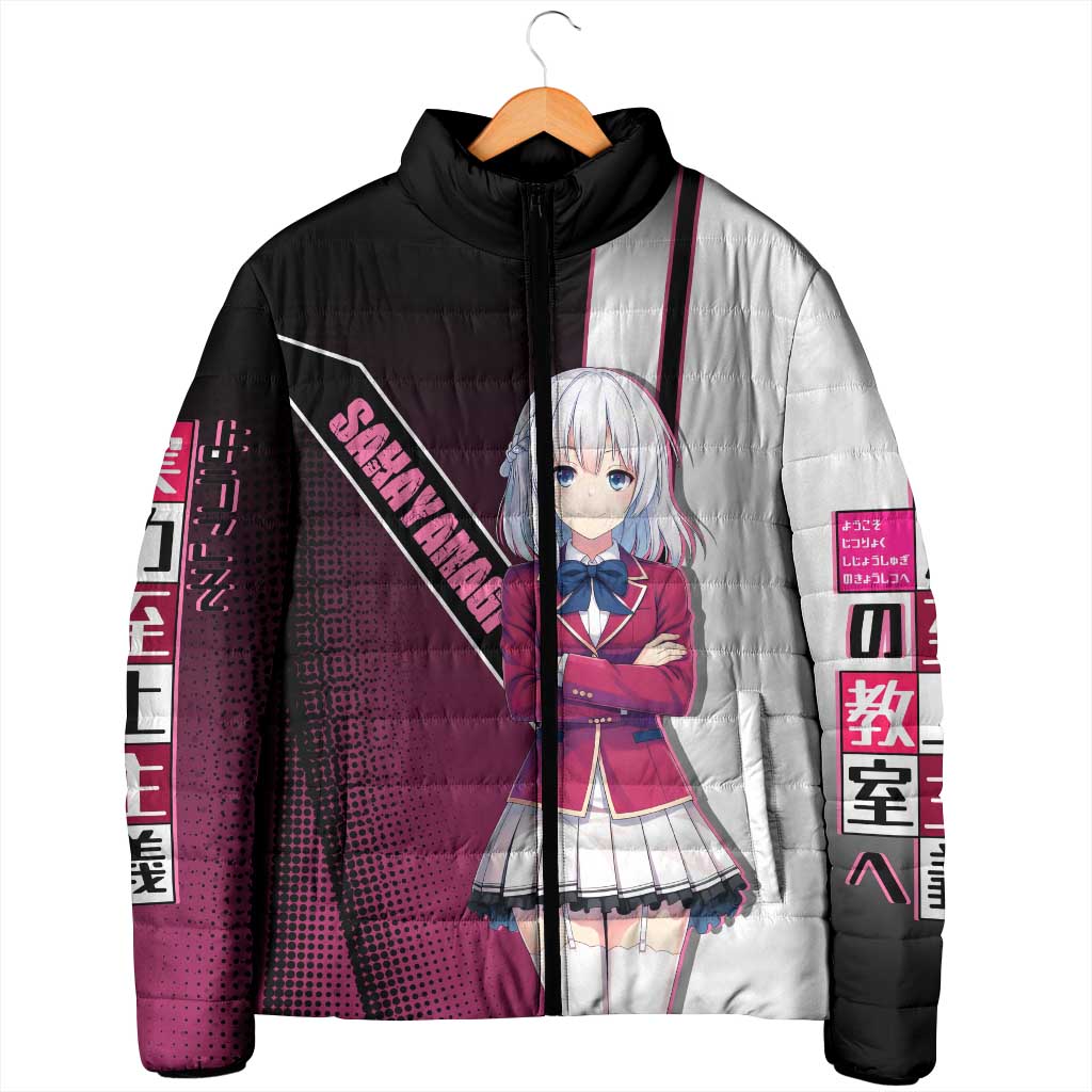 Arisu Sakayanagi Padded Jacket Refined High-Class Anime Style