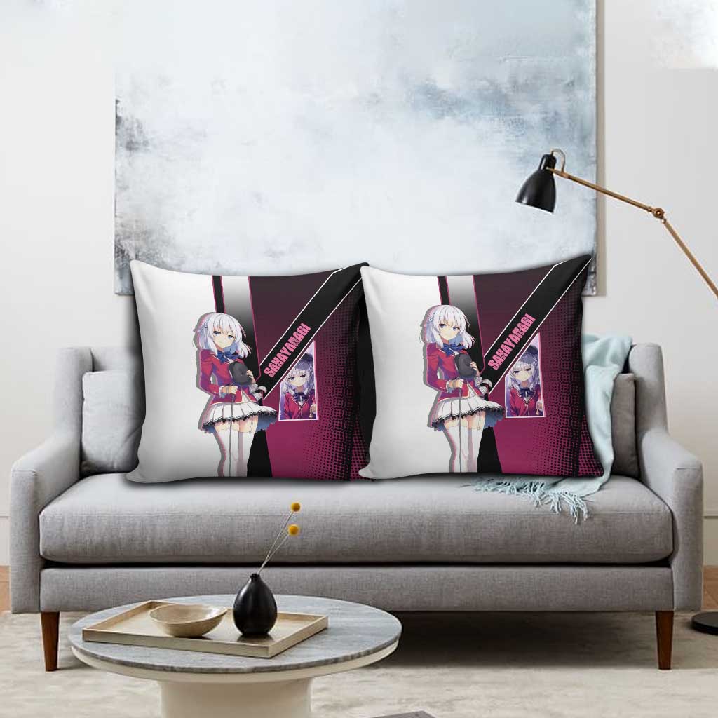 Arisu Sakayanagi Pillow Cover Refined High-Class Anime Style