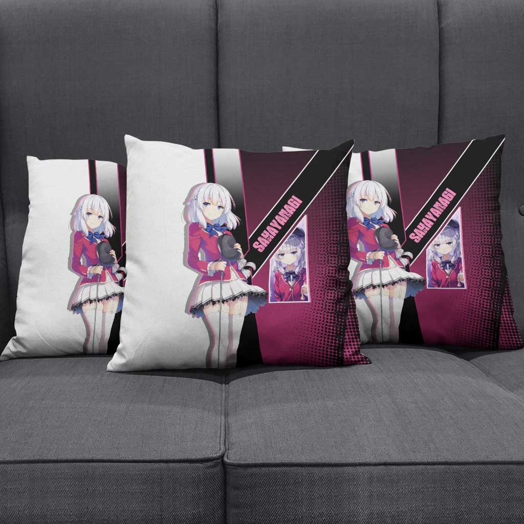 Arisu Sakayanagi Pillow Cover Refined High-Class Anime Style