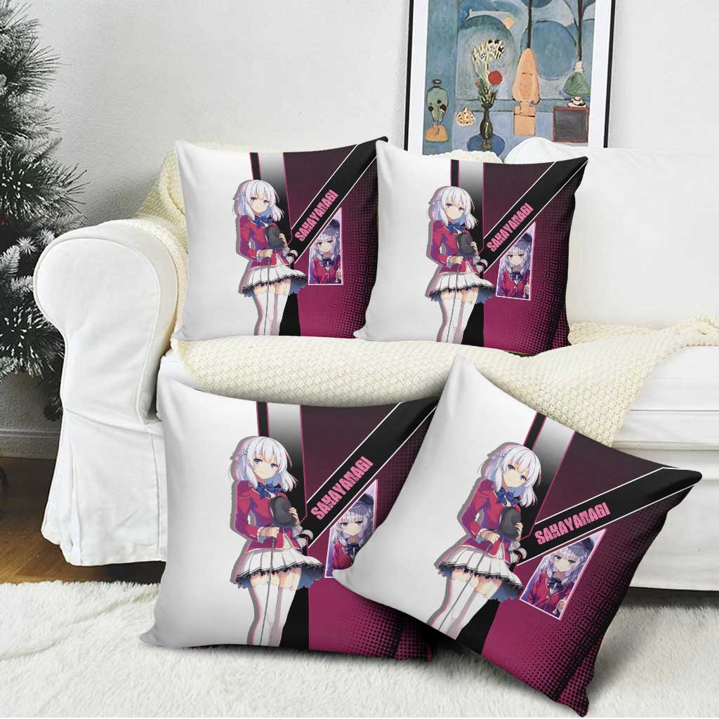 Arisu Sakayanagi Pillow Cover Refined High-Class Anime Style