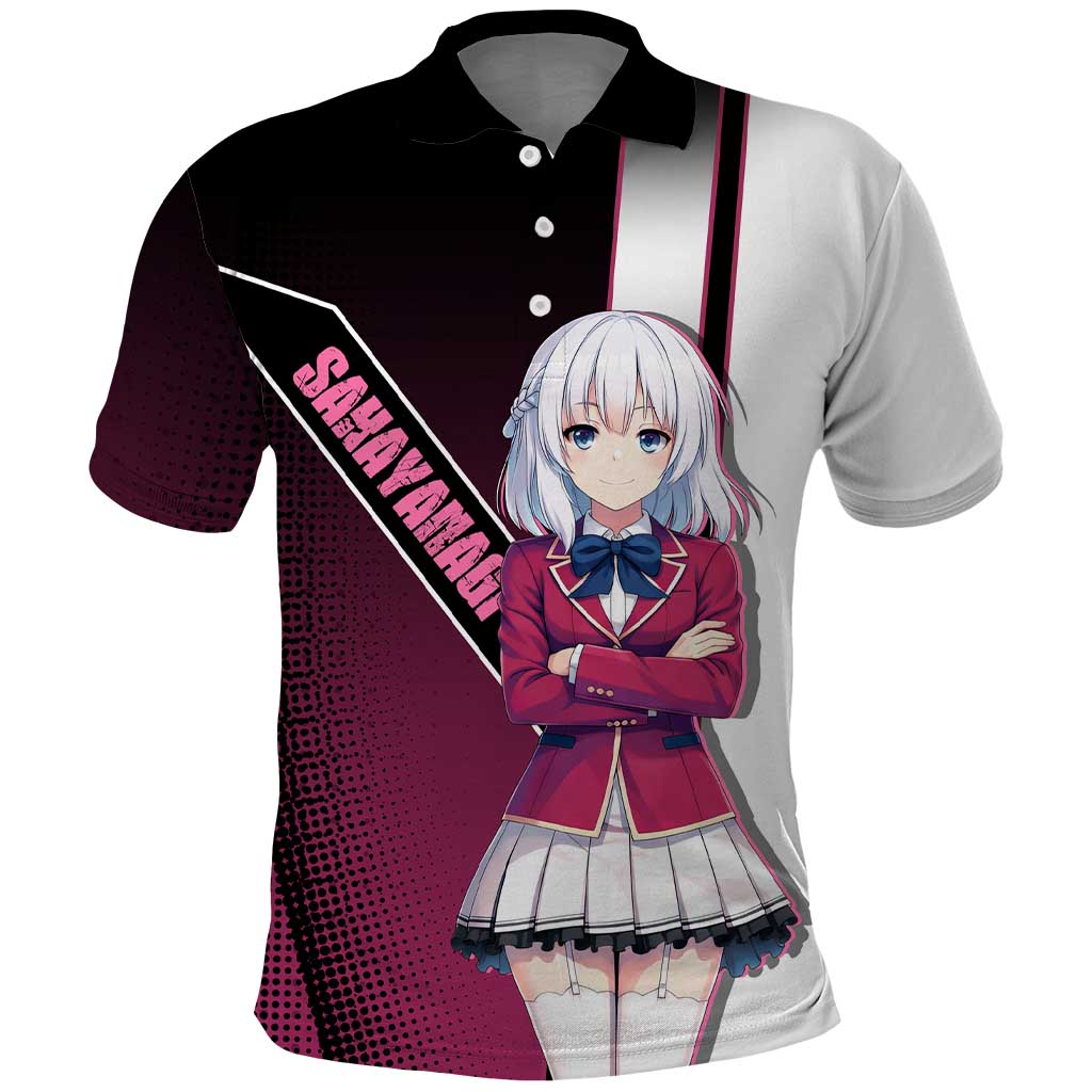 Arisu Sakayanagi Polo Shirt Refined High-Class Anime Style