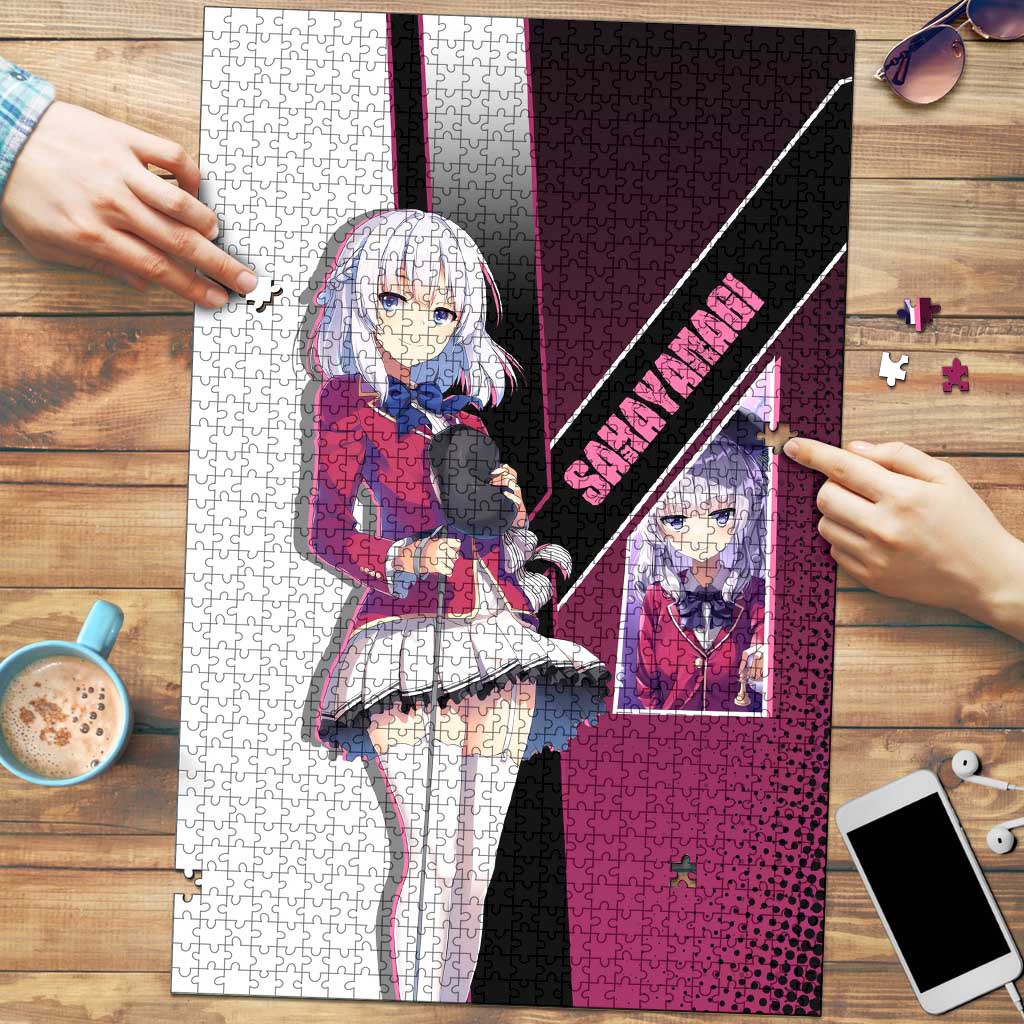 Arisu Sakayanagi Puzzle Refined High-Class Anime Style