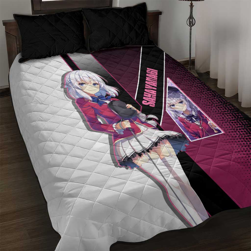Arisu Sakayanagi Quilt Bed Set Refined High-Class Anime Style