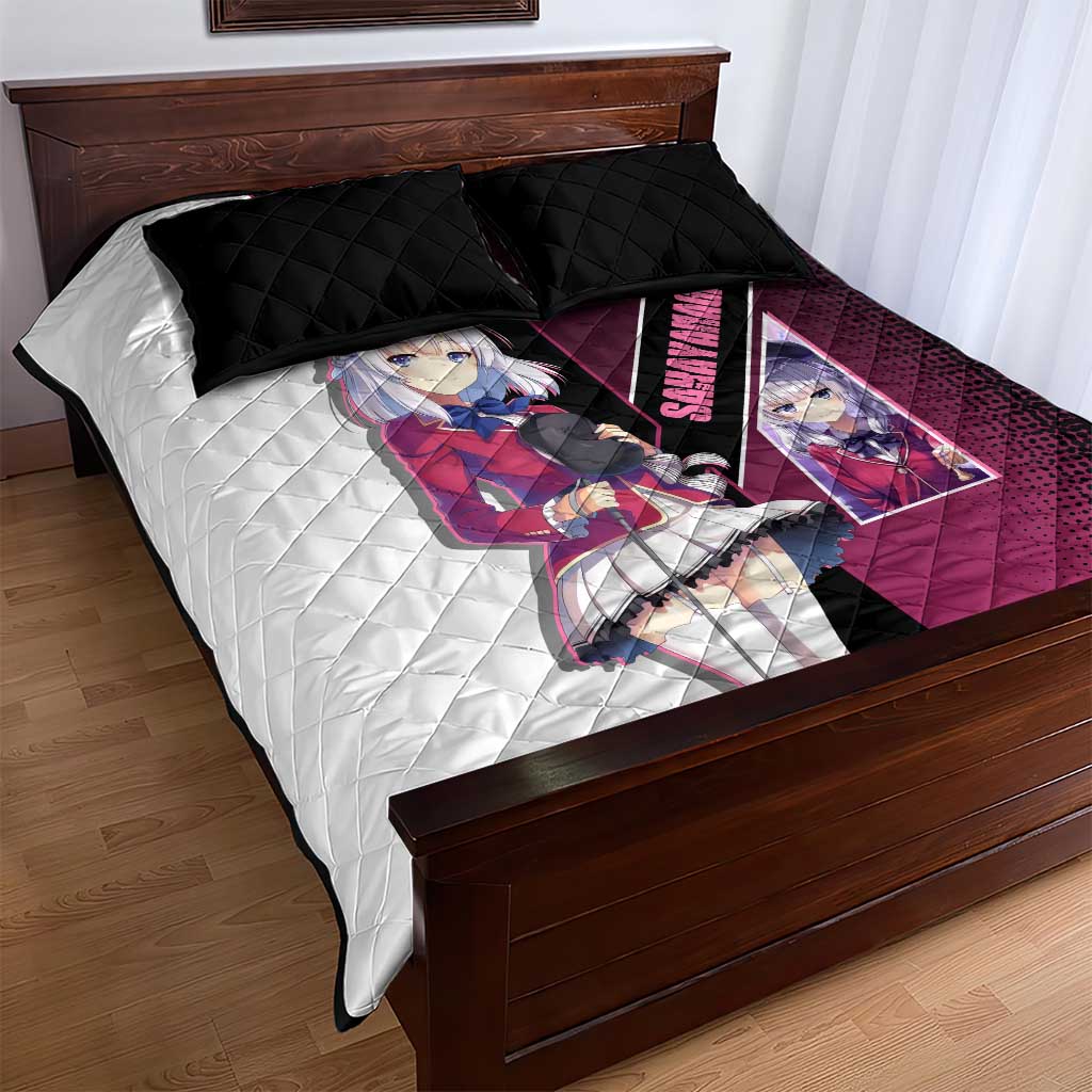 Arisu Sakayanagi Quilt Bed Set Refined High-Class Anime Style