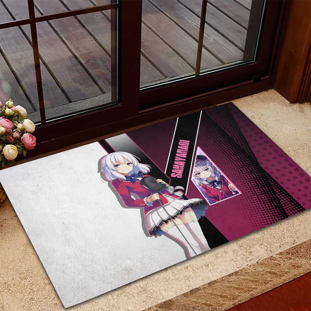 Arisu Sakayanagi Rubber Doormat Refined High-Class Anime Style