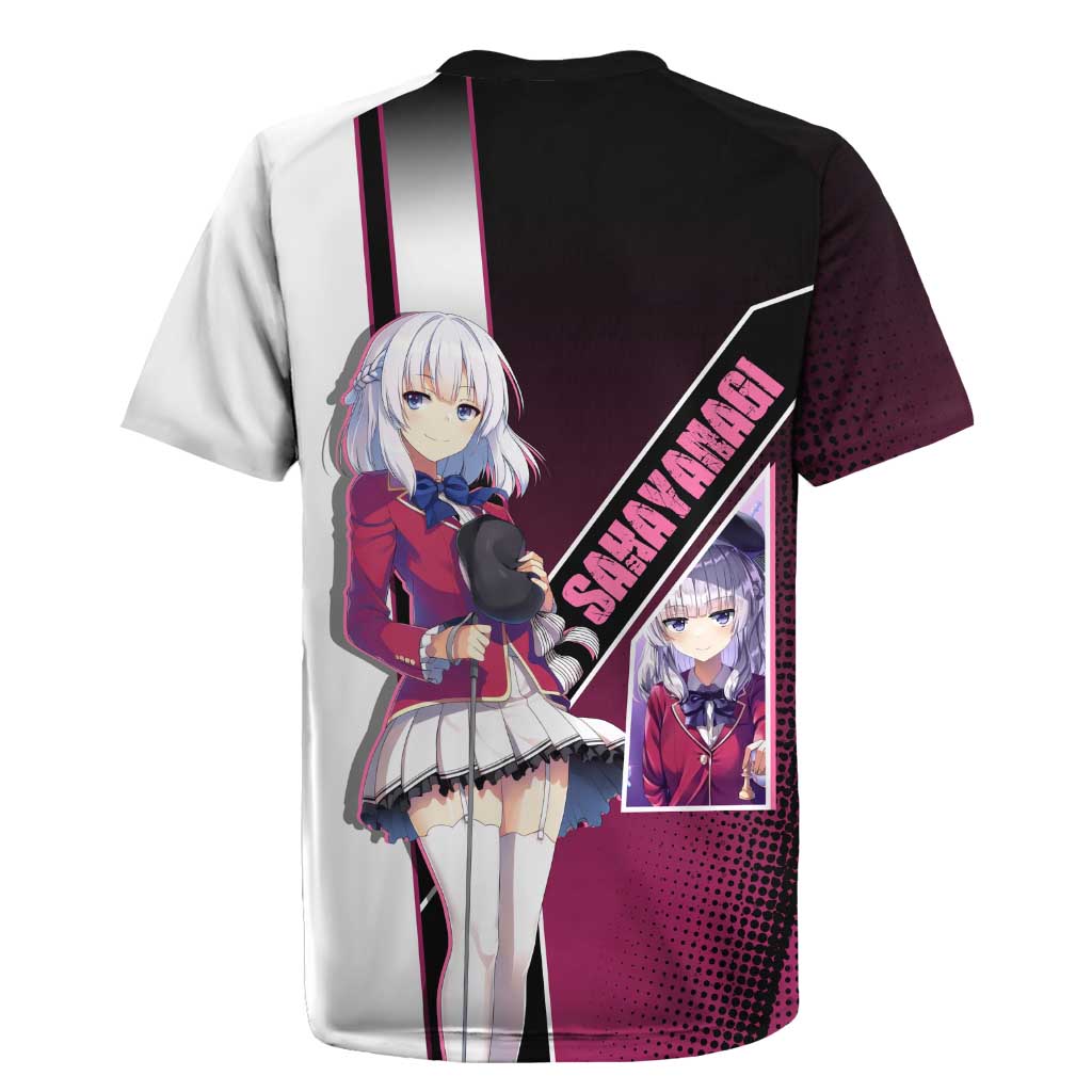 Arisu Sakayanagi Rugby Jersey Refined High-Class Anime Style