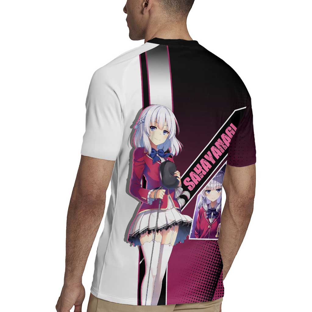 Arisu Sakayanagi Rugby Jersey Refined High-Class Anime Style