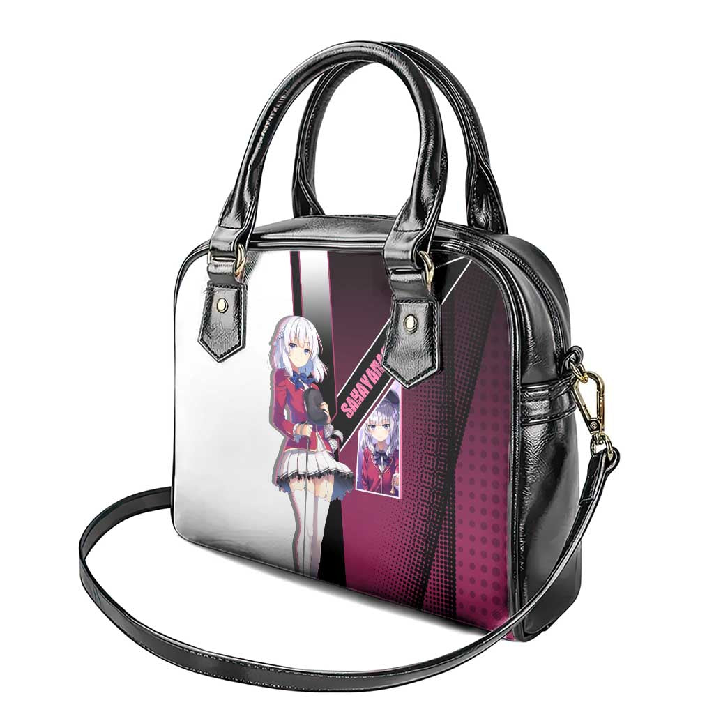 Arisu Sakayanagi Shoulder Handbag Refined High-Class Anime Style