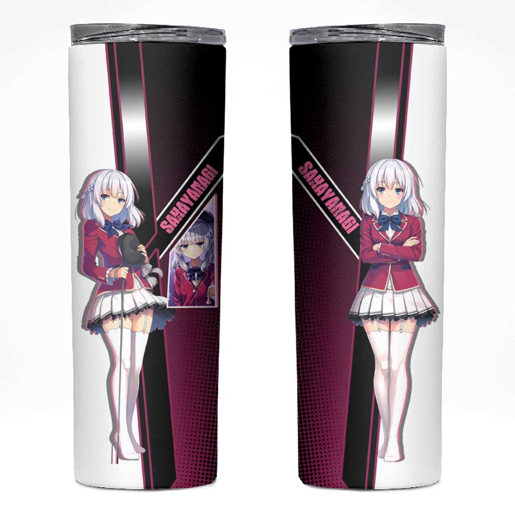 Arisu Sakayanagi Skinny Tumbler Refined High-Class Anime Style