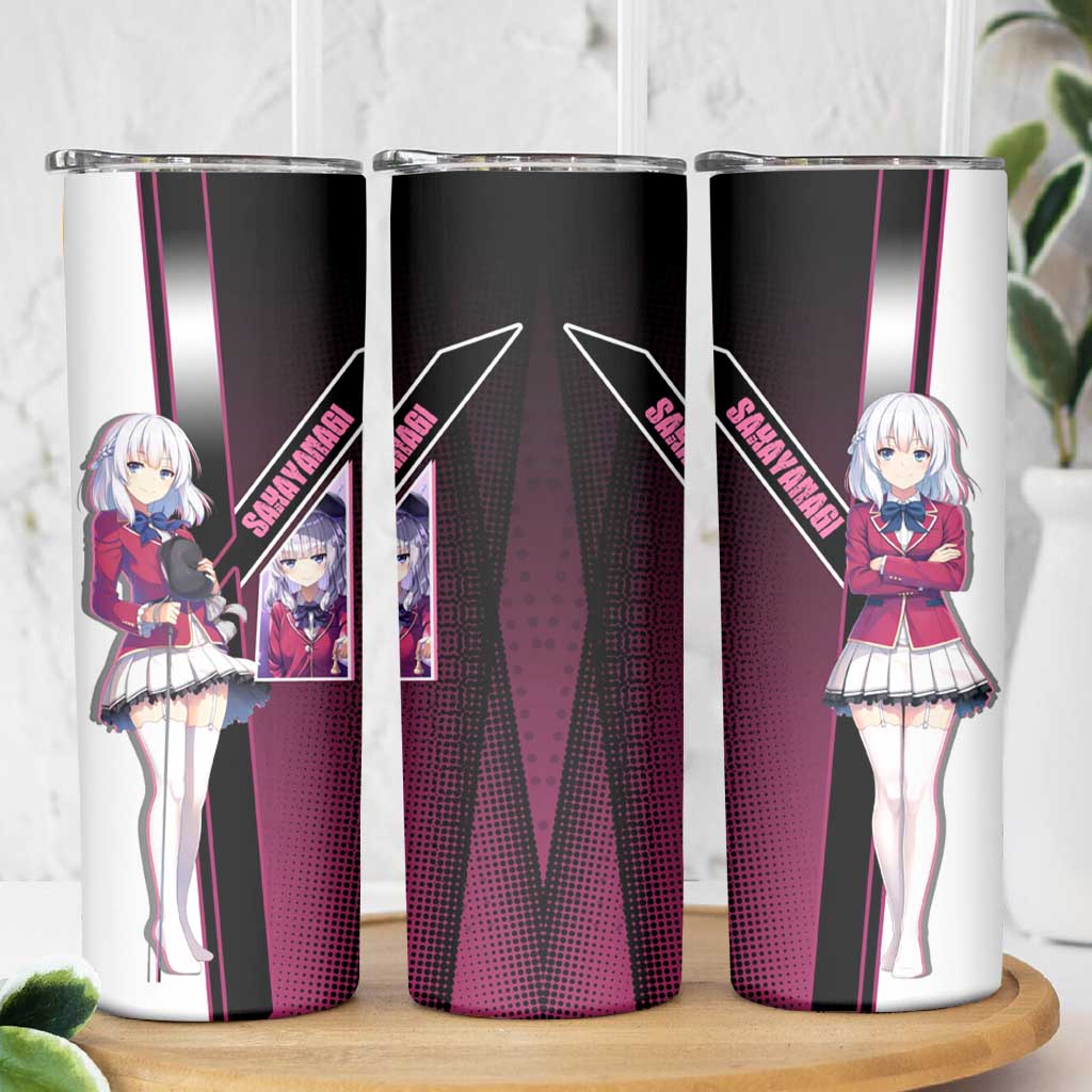 Arisu Sakayanagi Skinny Tumbler Refined High-Class Anime Style