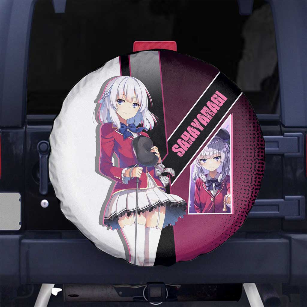 Arisu Sakayanagi Spare Tire Cover Refined High-Class Anime Style