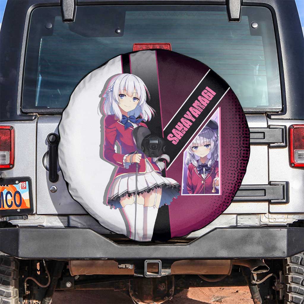 Arisu Sakayanagi Spare Tire Cover Refined High-Class Anime Style