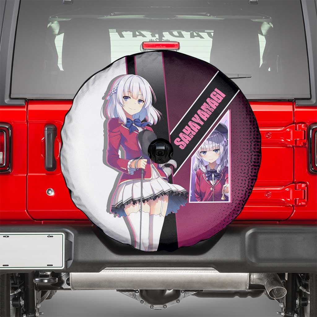 Arisu Sakayanagi Spare Tire Cover Refined High-Class Anime Style
