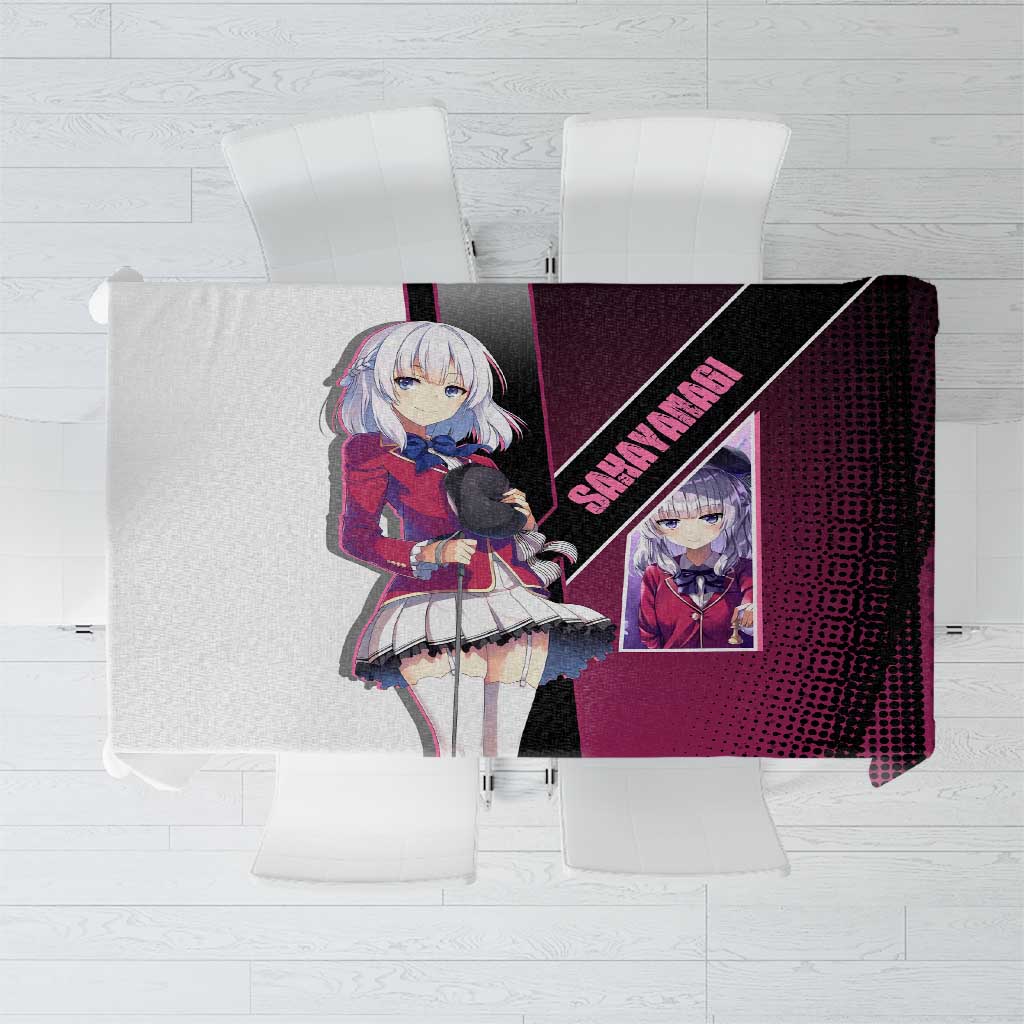 Arisu Sakayanagi Tablecloth Refined High-Class Anime Style