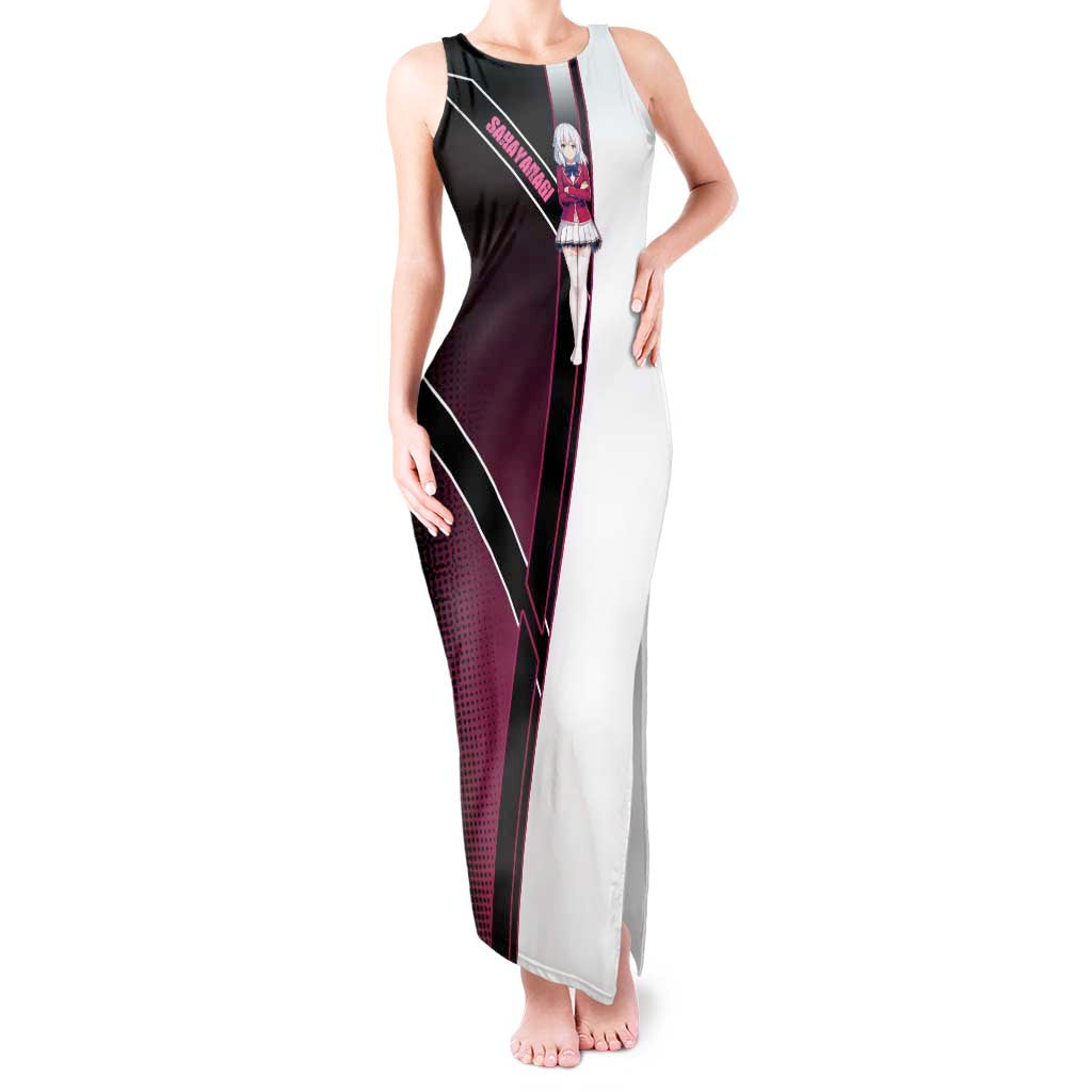 Arisu Sakayanagi Tank Maxi Dress Refined High-Class Anime Style