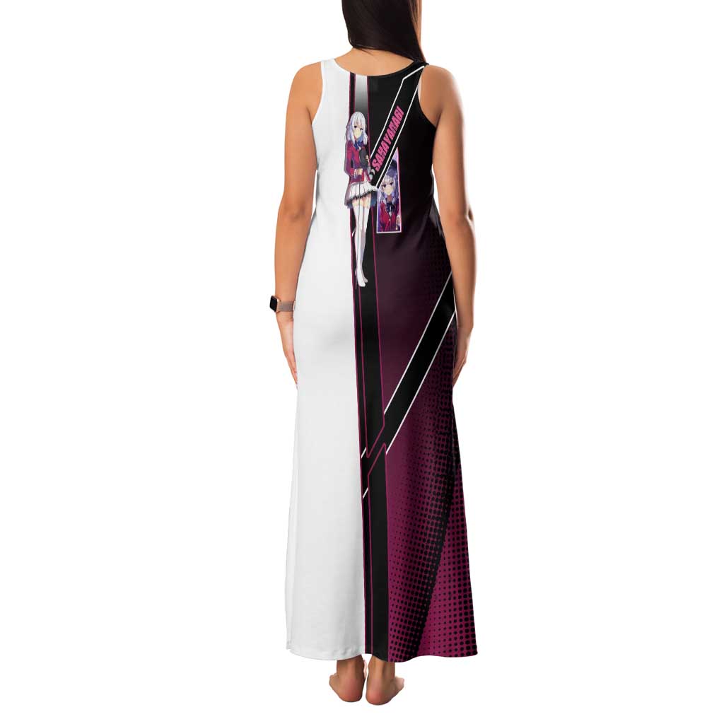 Arisu Sakayanagi Tank Maxi Dress Refined High-Class Anime Style