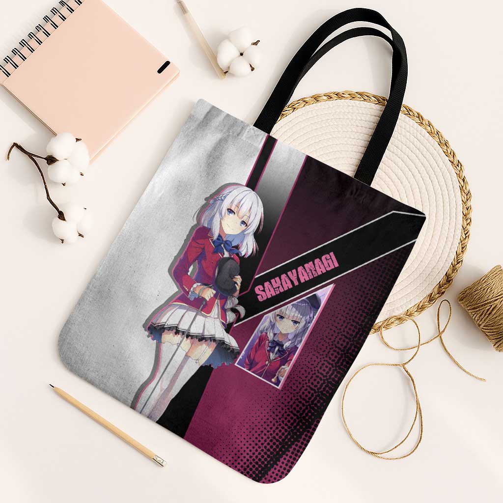 Arisu Sakayanagi Tote Bag Refined High-Class Anime Style