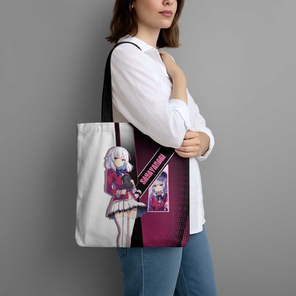 Arisu Sakayanagi Tote Bag Refined High-Class Anime Style
