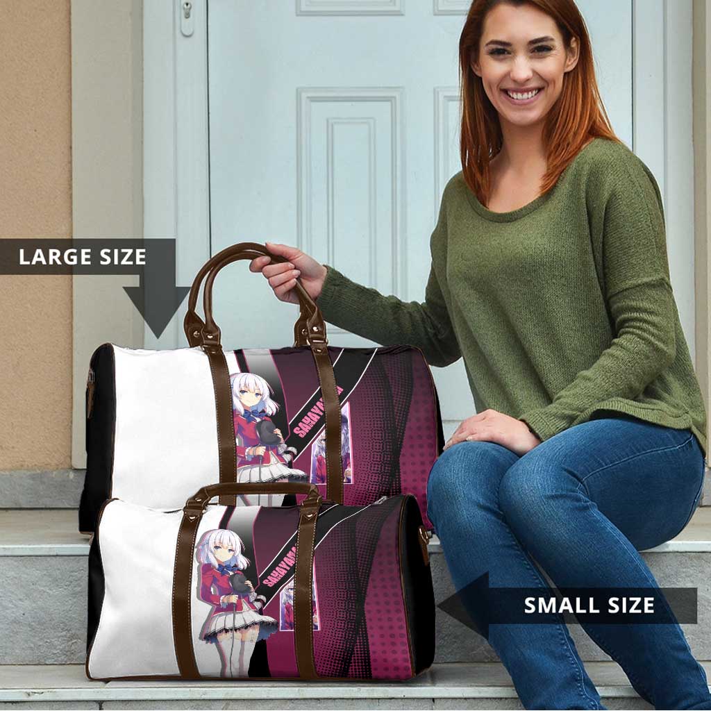 Arisu Sakayanagi Travel Bag Refined High-Class Anime Style