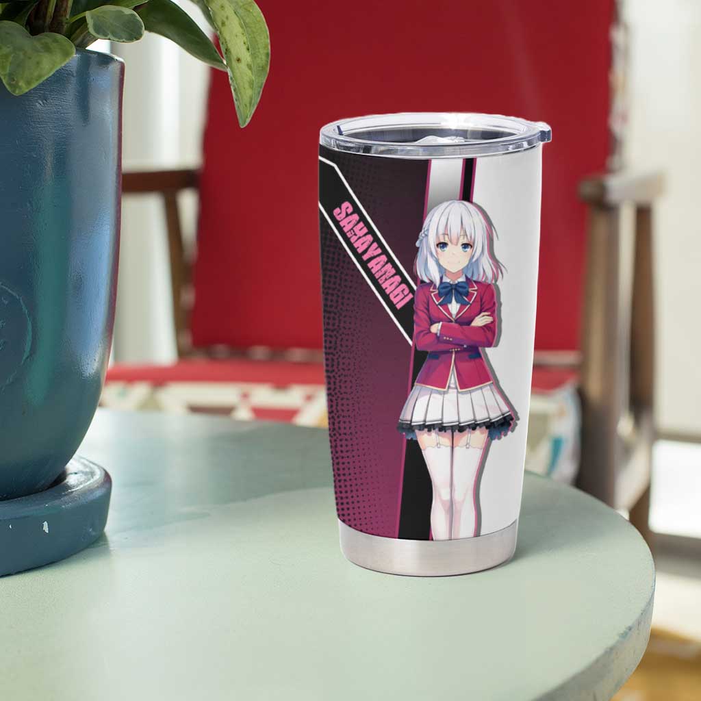 Arisu Sakayanagi Tumbler Cup Refined High-Class Anime Style
