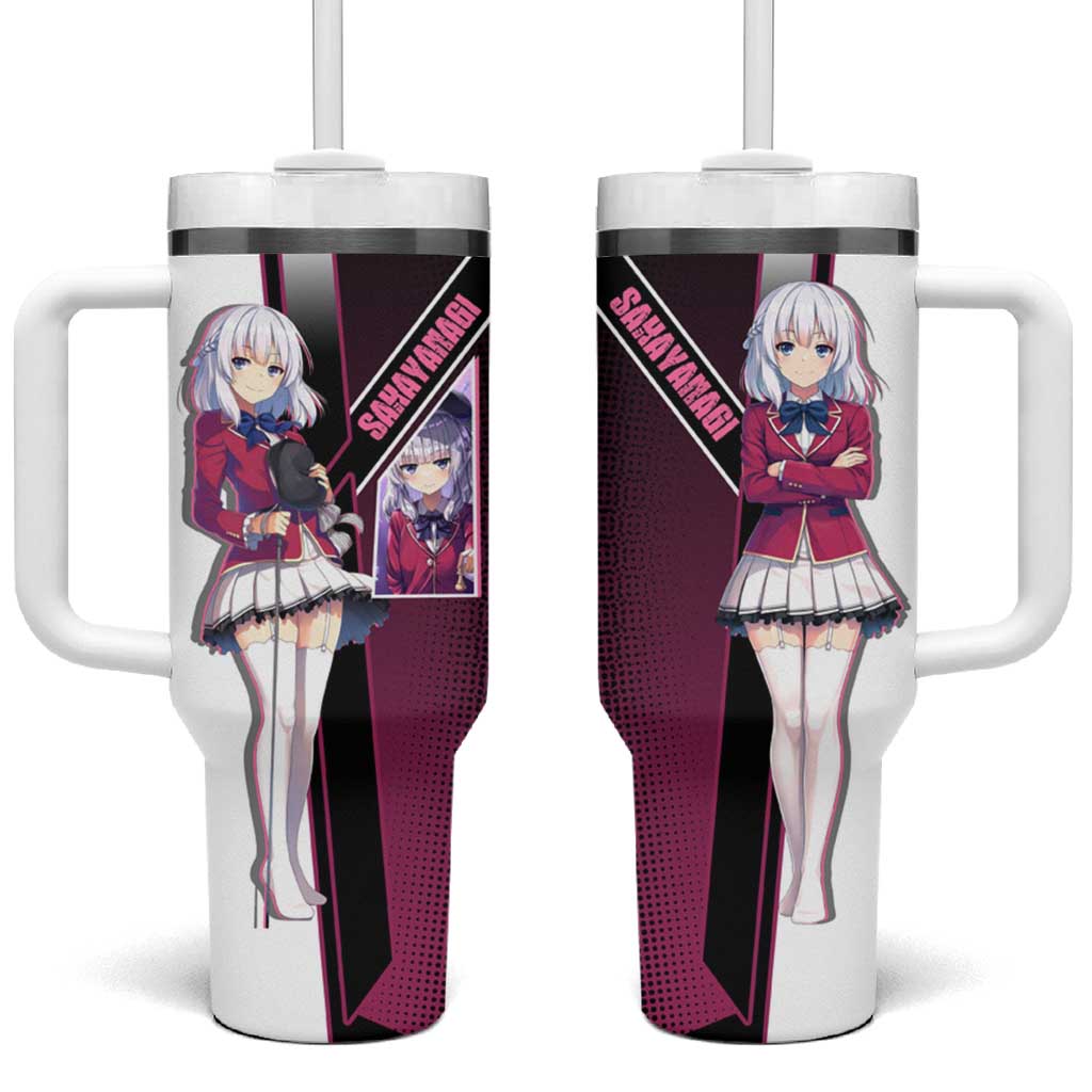 Arisu Sakayanagi Tumbler With Handle Refined High-Class Anime Style