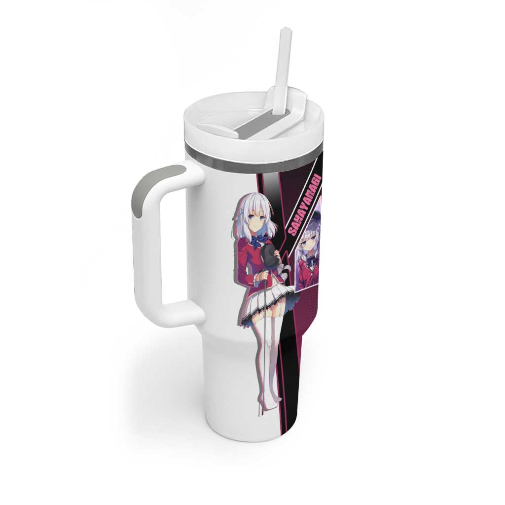 Arisu Sakayanagi Tumbler With Handle Refined High-Class Anime Style