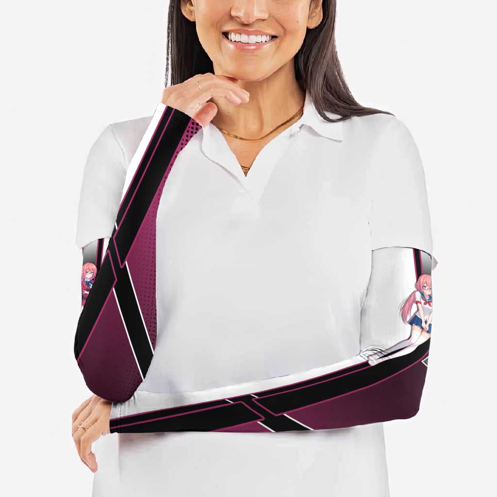 Airi Sakura Arm Sleeves Shy Moe-Inspired Anime Style