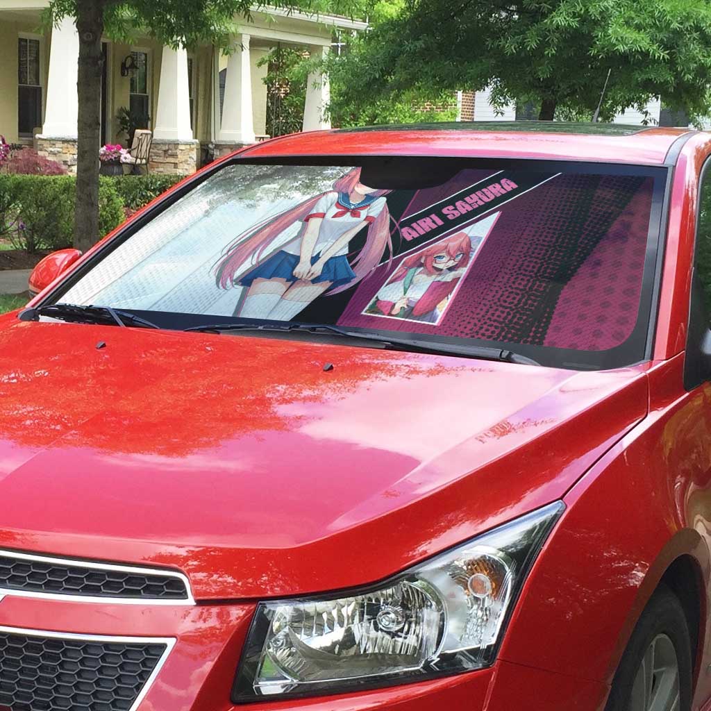 Airi Sakura Auto Sun Shade Shy Moe-Inspired Anime Style