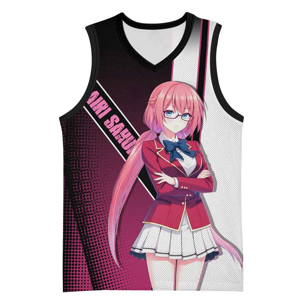 Airi Sakura Basketball Jersey Shy Moe-Inspired Anime Style