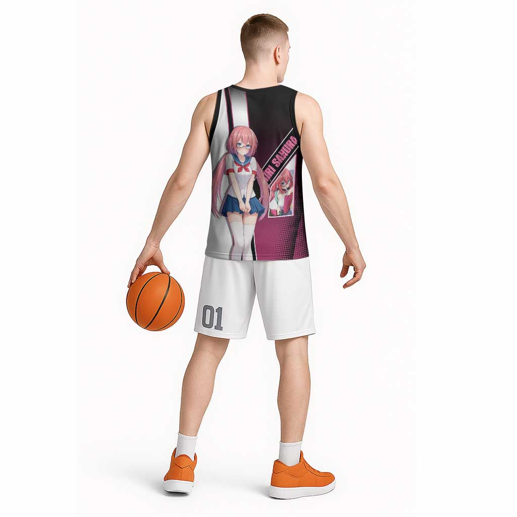 Airi Sakura Basketball Jersey Shy Moe-Inspired Anime Style