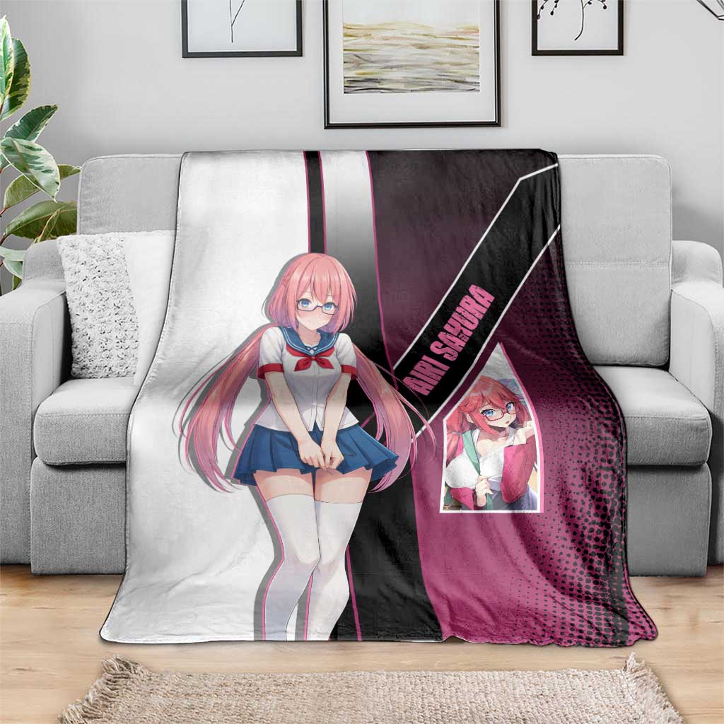 Airi Sakura Blanket Shy Moe-Inspired Anime Style