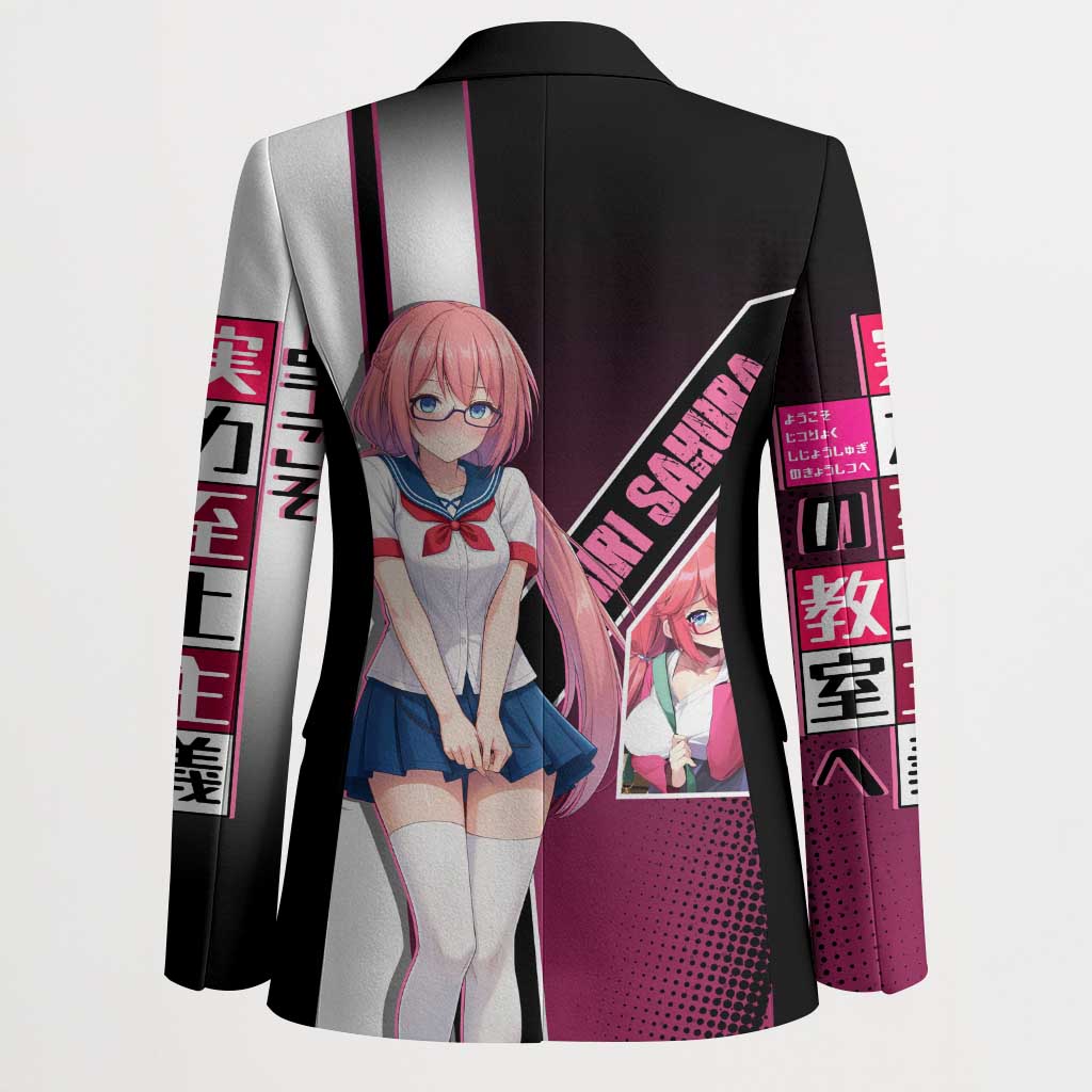 Airi Sakura Blazer Shy Moe-Inspired Anime Style