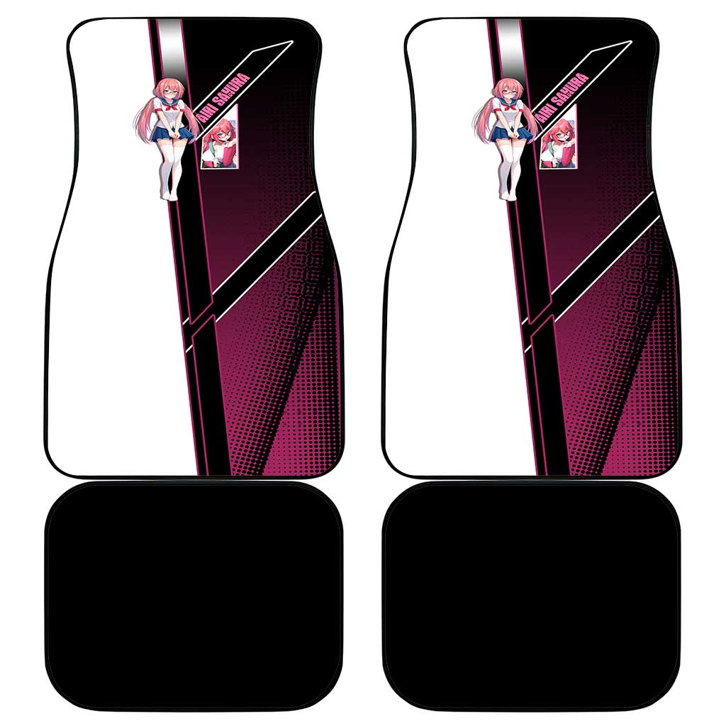 Airi Sakura Car Mats Shy Moe-Inspired Anime Style