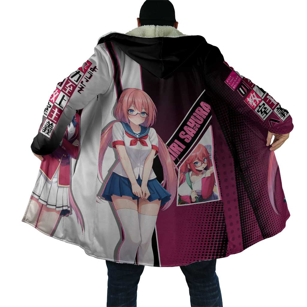 Airi Sakura Cloak Shy Moe-Inspired Anime Style