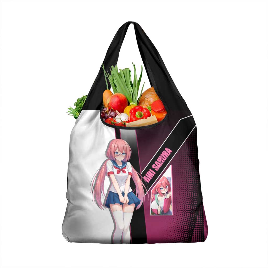 Airi Sakura Grocery Bag Shy Moe-Inspired Anime Style