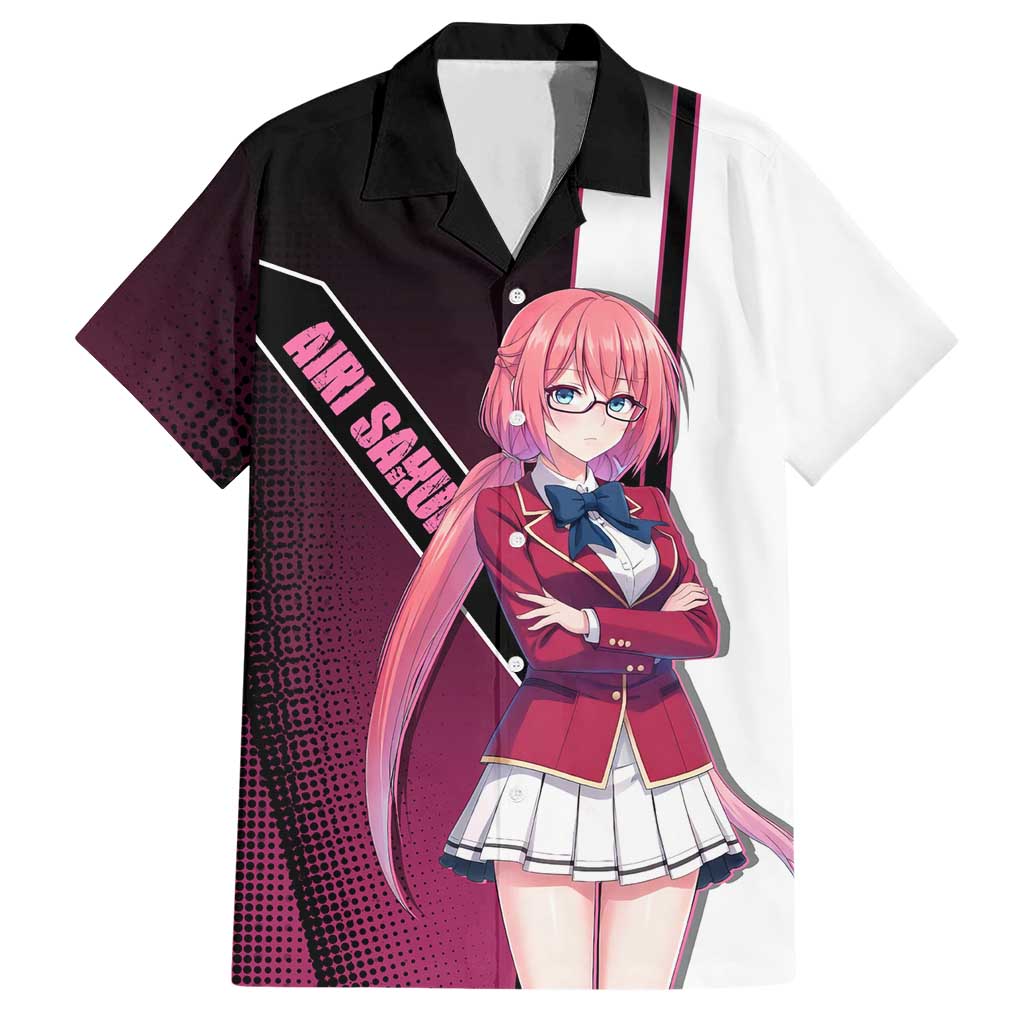 Airi Sakura Hawaiian Shirt Shy Moe-Inspired Anime Style
