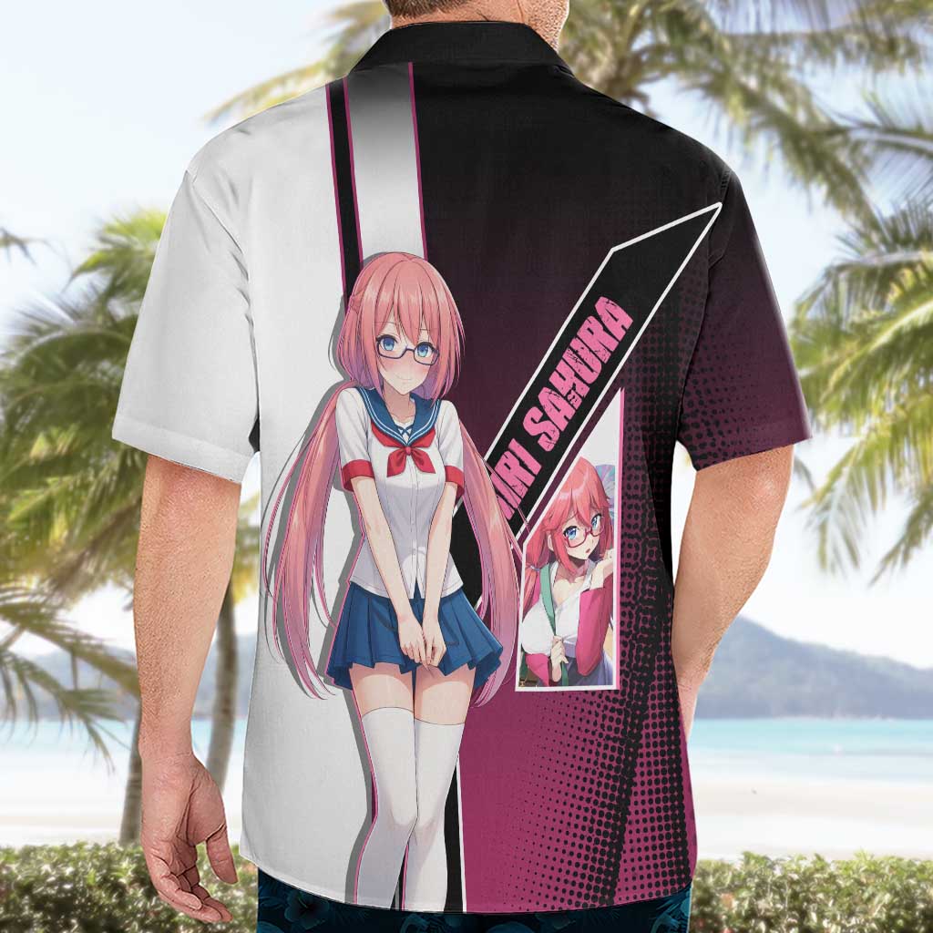 Airi Sakura Hawaiian Shirt Shy Moe-Inspired Anime Style