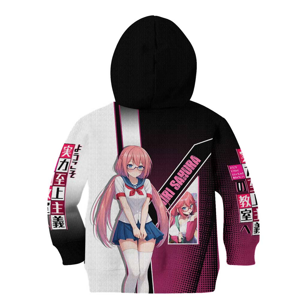 Airi Sakura Kid Hoodie Shy Moe-Inspired Anime Style