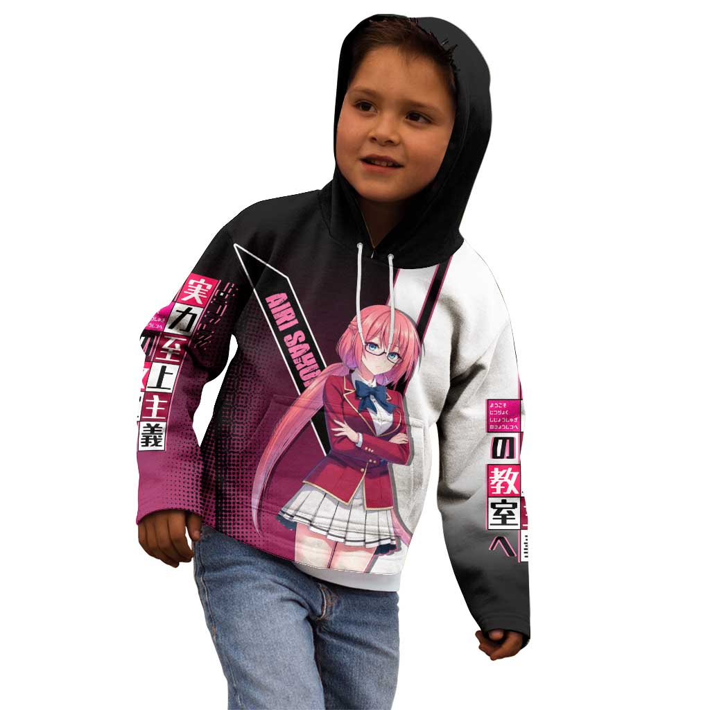 Airi Sakura Kid Hoodie Shy Moe-Inspired Anime Style